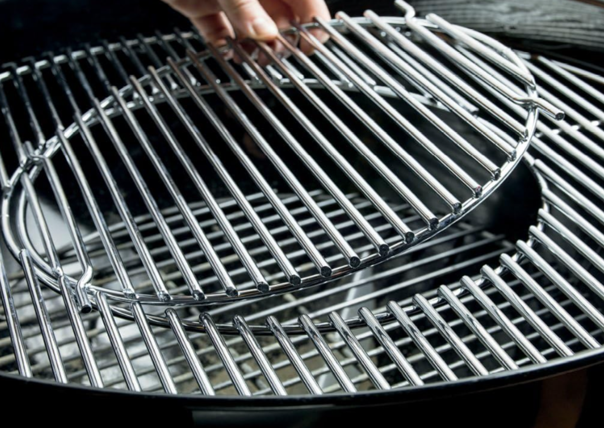 Asador de carbón Master Touch 22" Weber.