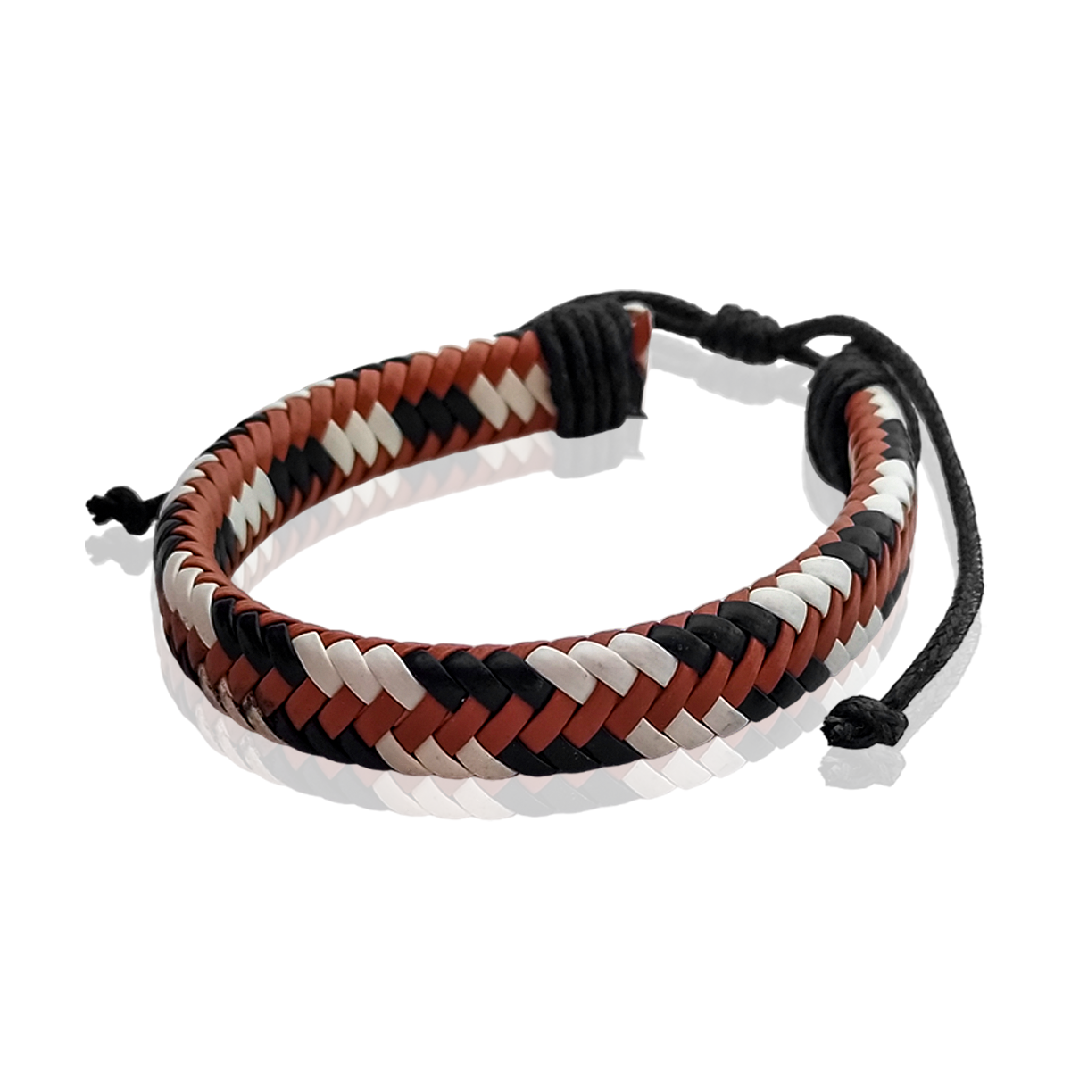 Pulsera Trenzada A Mano #594 Para Hombres.