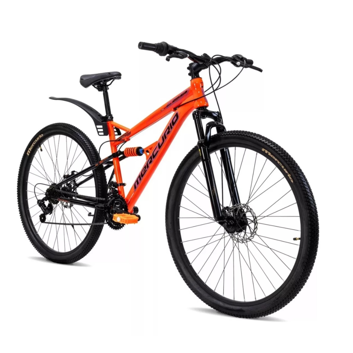 Bicicleta Mercurio DH Kaizer R29 Naranja / 21 Vel Cuadro M ENDY14