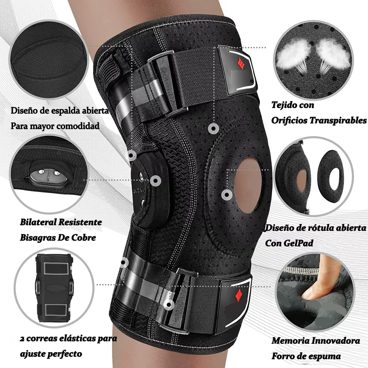 Rodillera Médica Para Recuperación De Lesiones Talla M