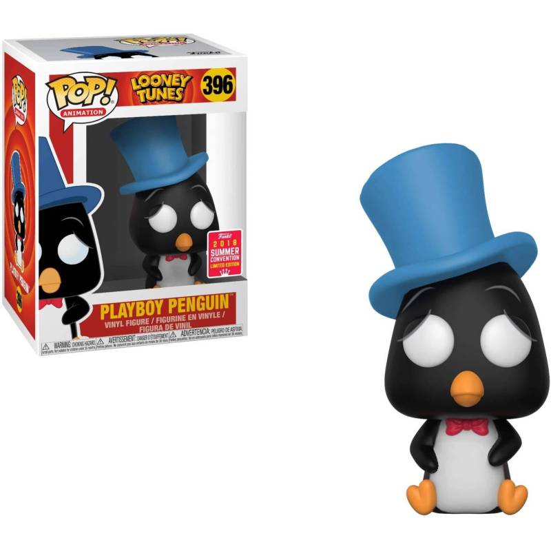 Funko Pop Figura Looney Tunes Playboy Penguin 396 Exclusivo