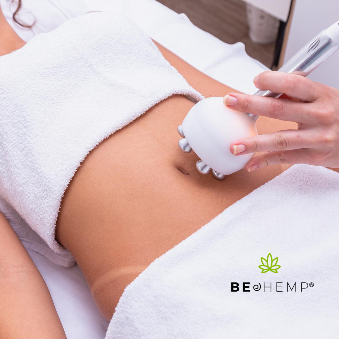 Gel reductor quema grasa y reafirmante de menta y cafeína 500 g Beohemp