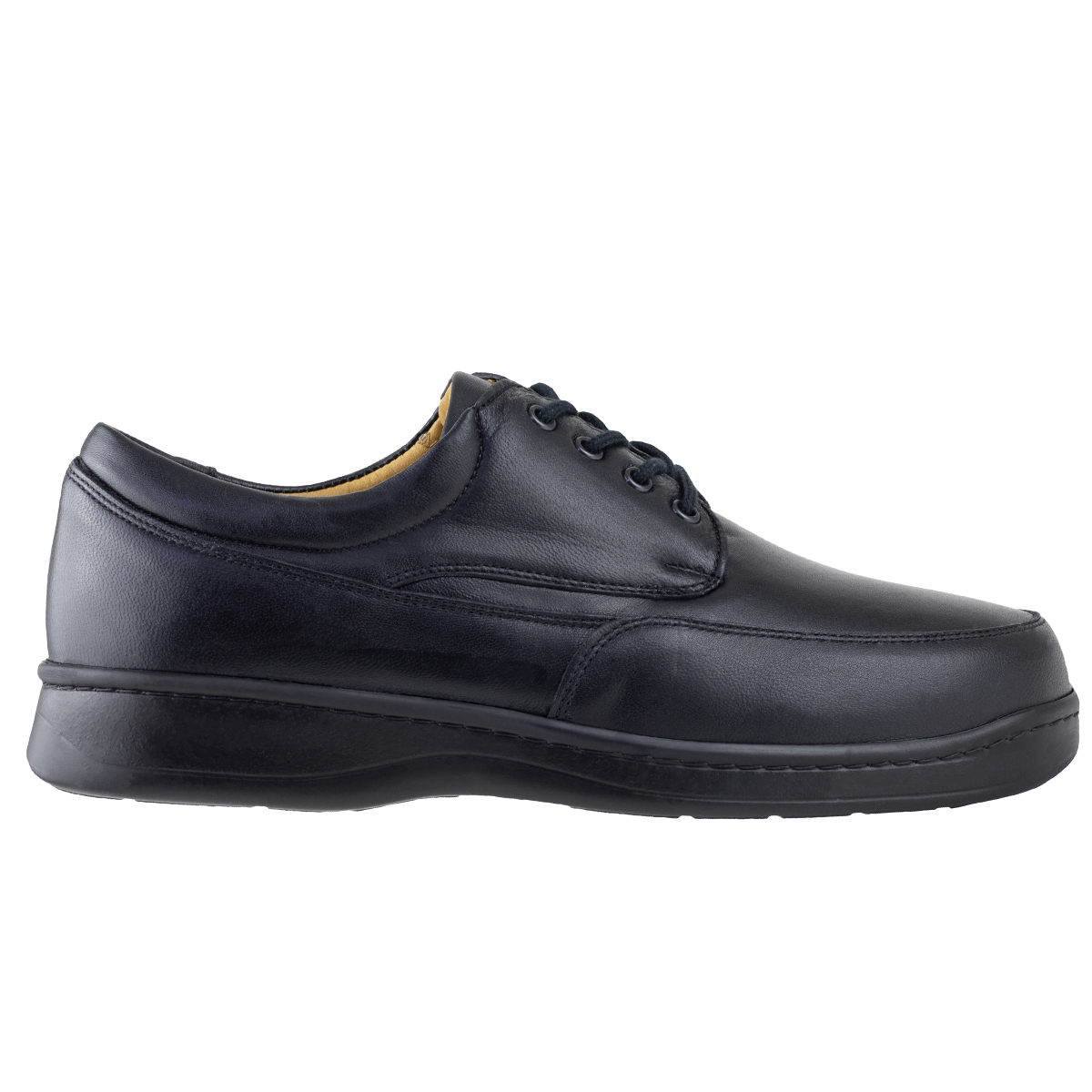 Zapatos Derby Negro Para Hombre Terapie Pie Diabético Acolchado 204 Confort .