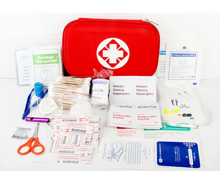 Maletin Primeros Auxilios Equipado 184 Piezas Viaje Oficina Hogar
