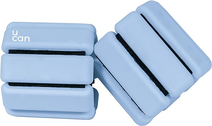 UCAN Pesas para Tobillos y Muñecas Polainas de Silicon de Medio