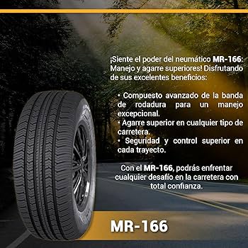 PAQUETE 2 LLANTAS MIRAGE 185 60 R14 82H MR-166.