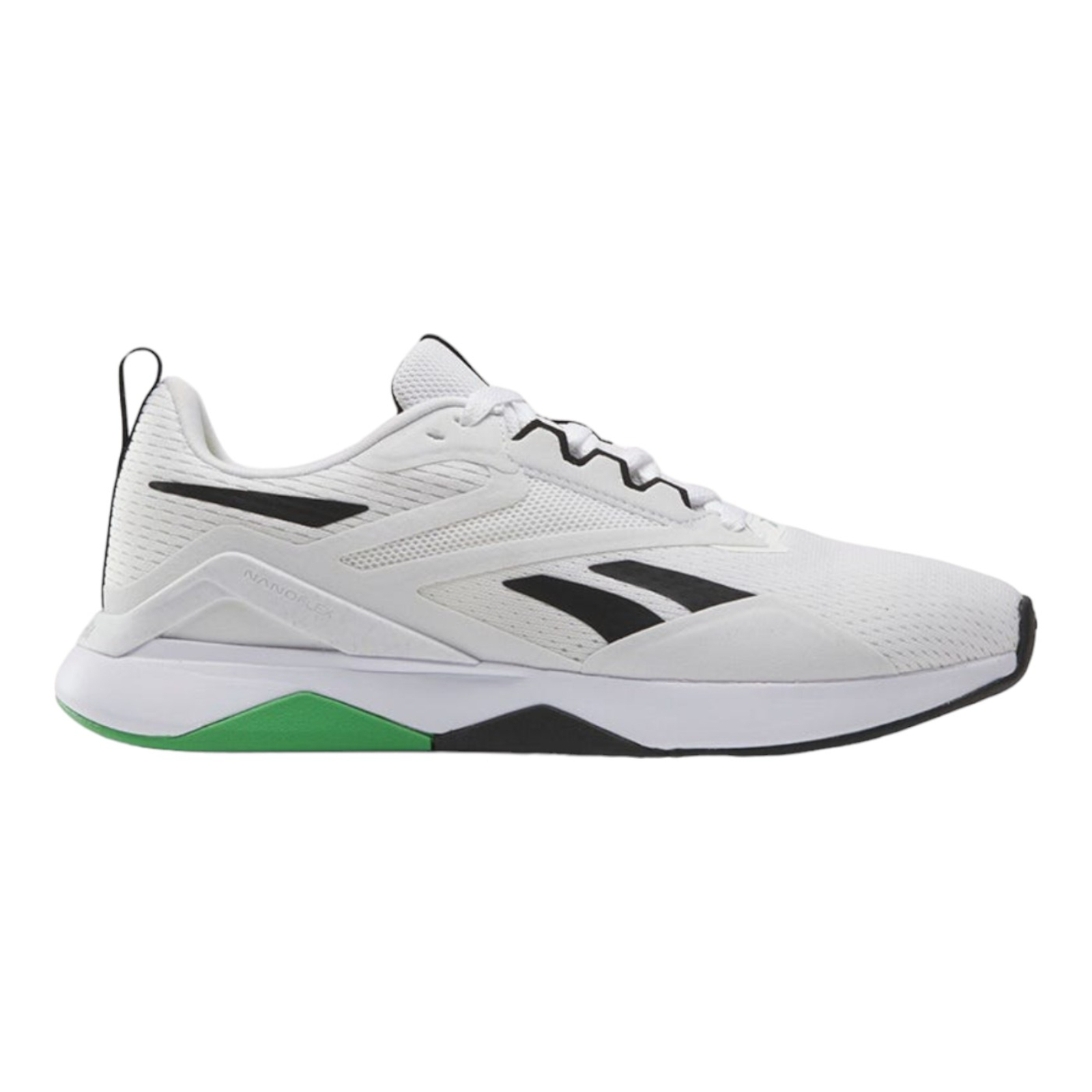 White reebok nano top