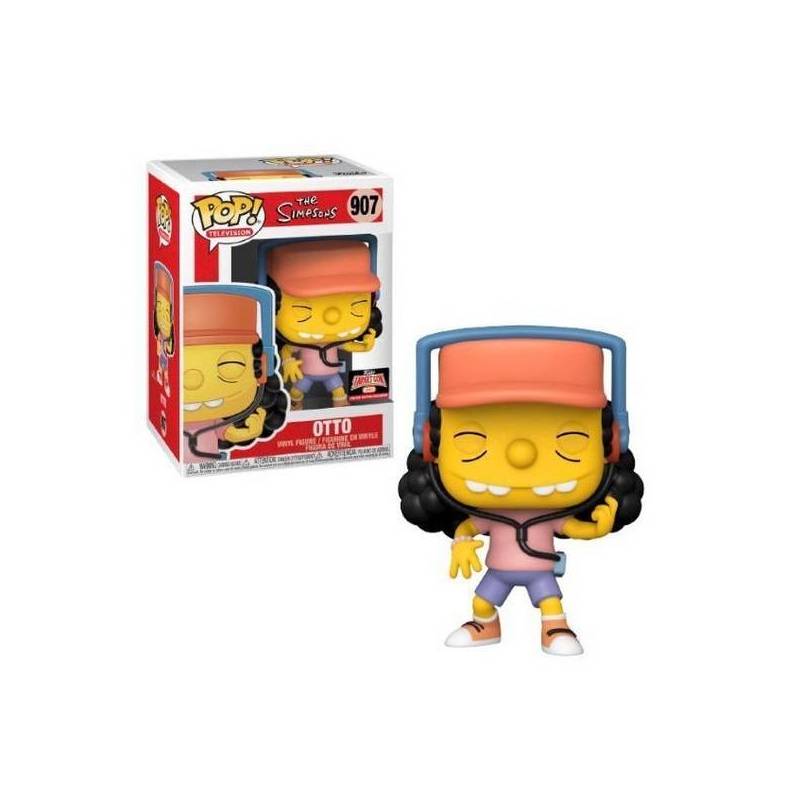 Funko Pop Figura Acción The Simpsons Otto Mann 907 Target Exclusive.