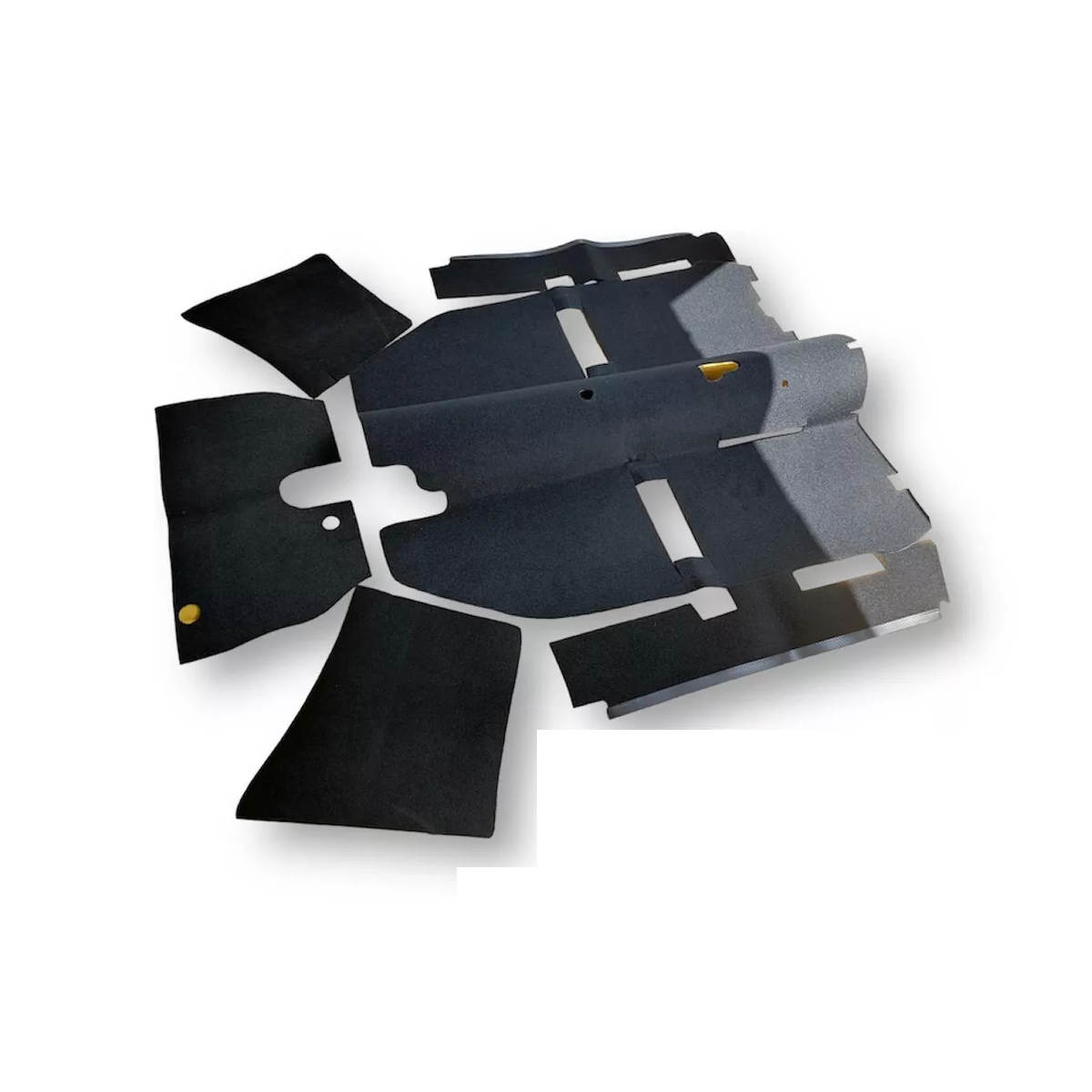 Alfombra De Vocho Con Estribos De Hule Tipo Origina.