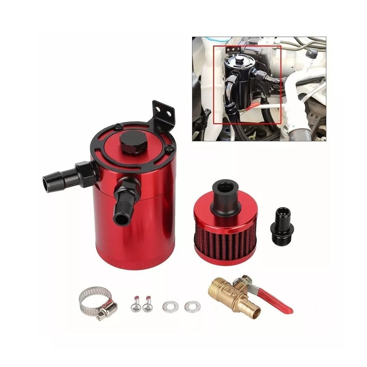 Tanque Recuperador De Aceite Con Filtro Universal.