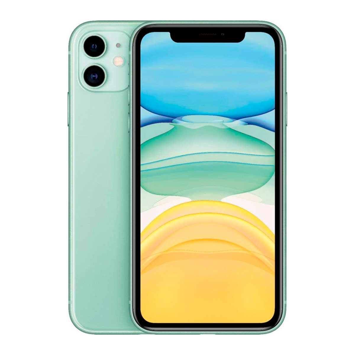 Apple Iphone 11 256 Gb Verde Reacondicionado Tipo A .