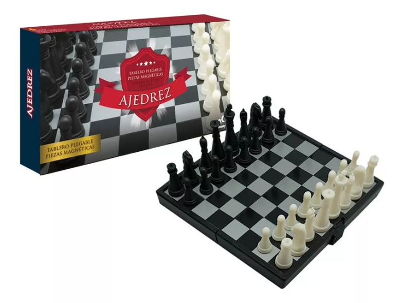 Novelty A-005- Ajedrez Magnetico Mini 12x12.