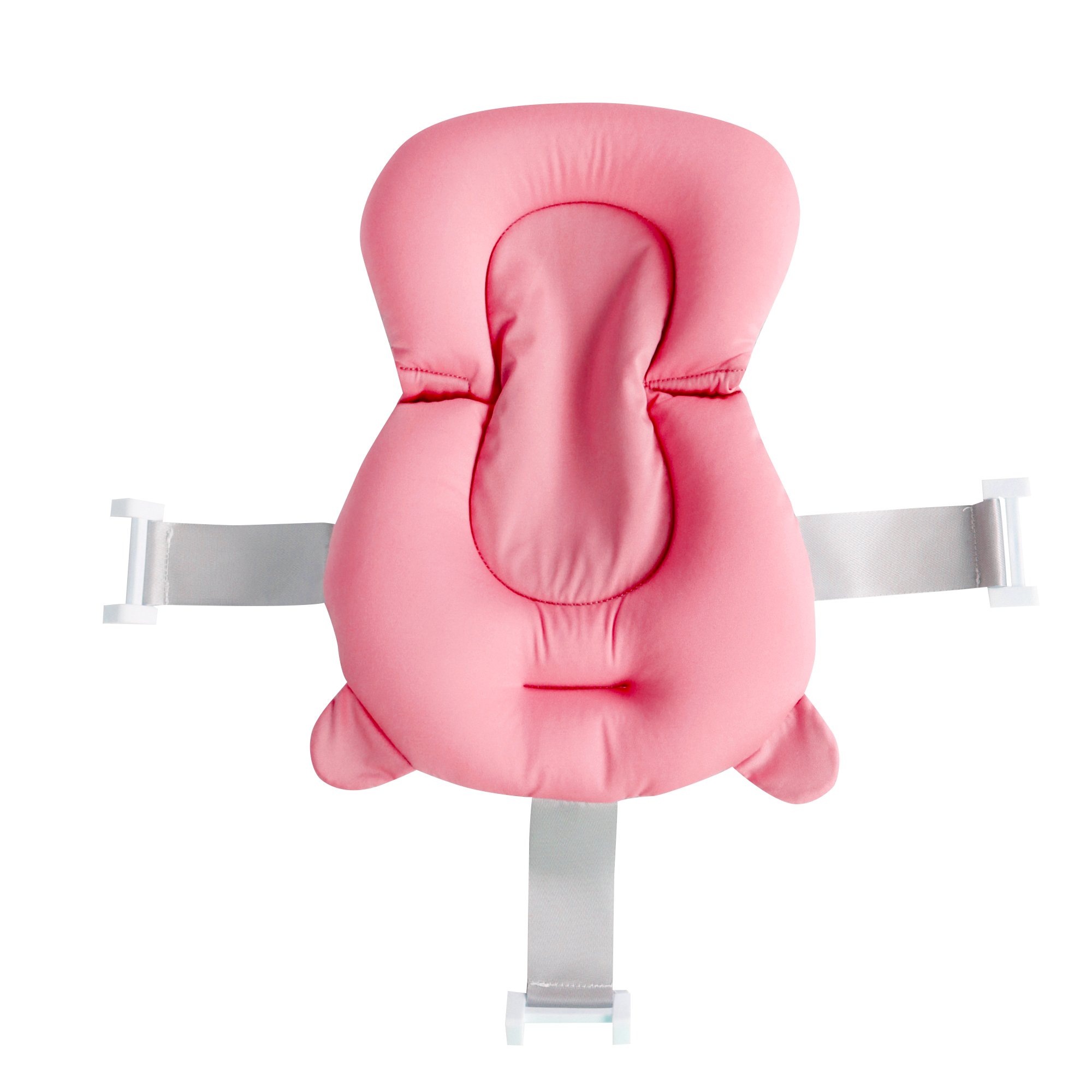 Tina Bañera De Baño Plegable Portátil Para Bebés Termómetro ROSA.