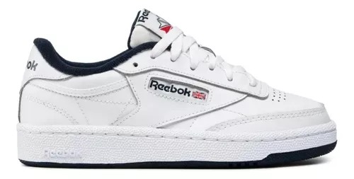 Tenis Reebok Modelo NPC Color Blanco/Marino.