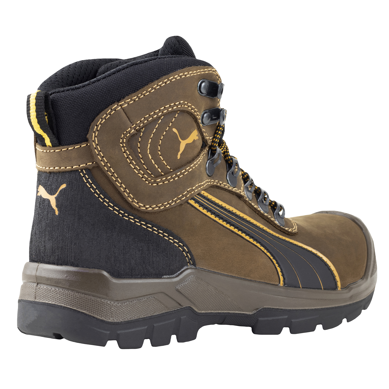 Botas Industriales Para Hombre Puma Safety Con Casquillo 63.002.4 Brown.