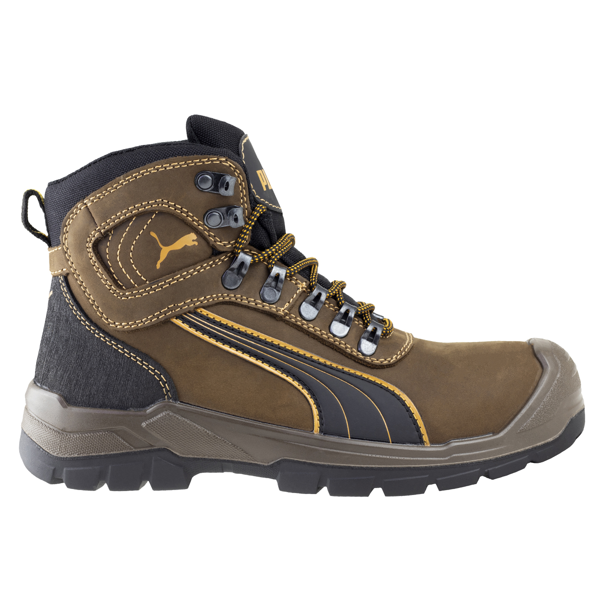 Botas Industriales Para Hombre Puma Safety Con Casquillo 63.002.4 Brown.
