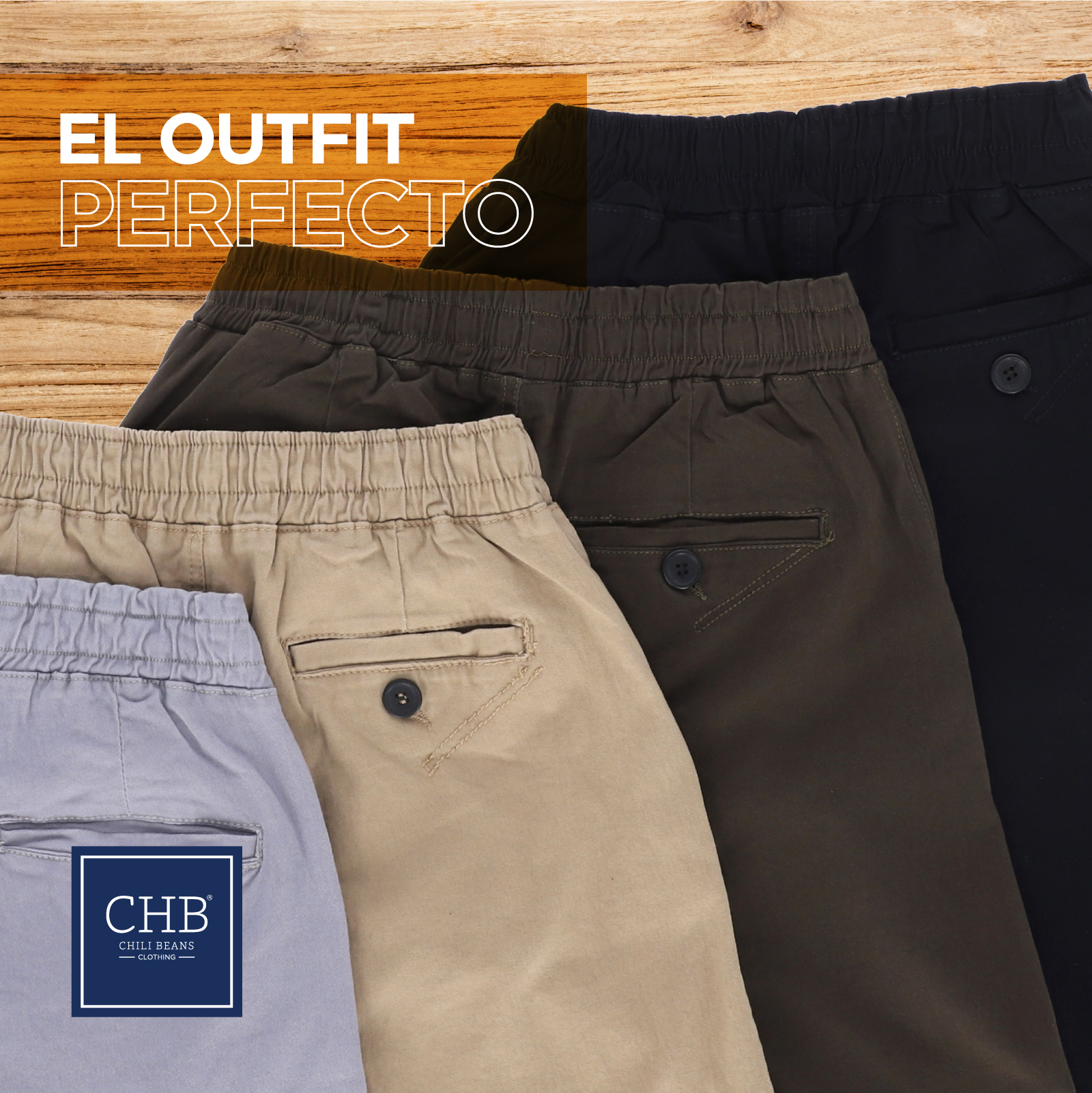 Jogger De Gabardina Para Hombre Slim Color Negro.