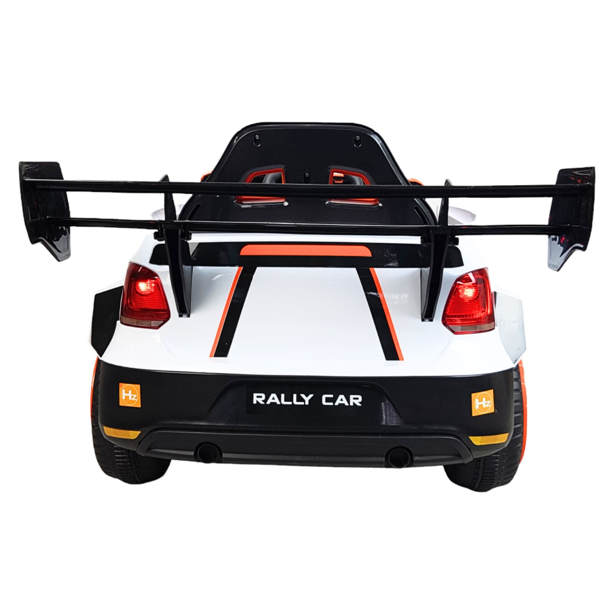 Montable Electrico para Niños Recargable, Control Remoto Racing 6v - Naranja.