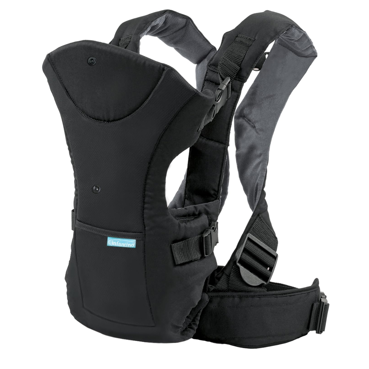 Cangurera Para Bebé Flip Front 2 Back Infantino Negro.