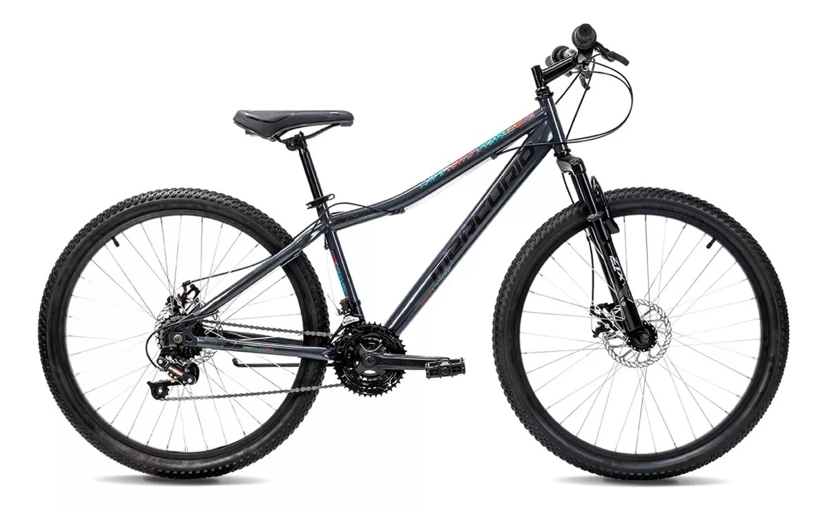 Bicicleta Mercurio Radar R26 MTB Gris freno de disco 18V