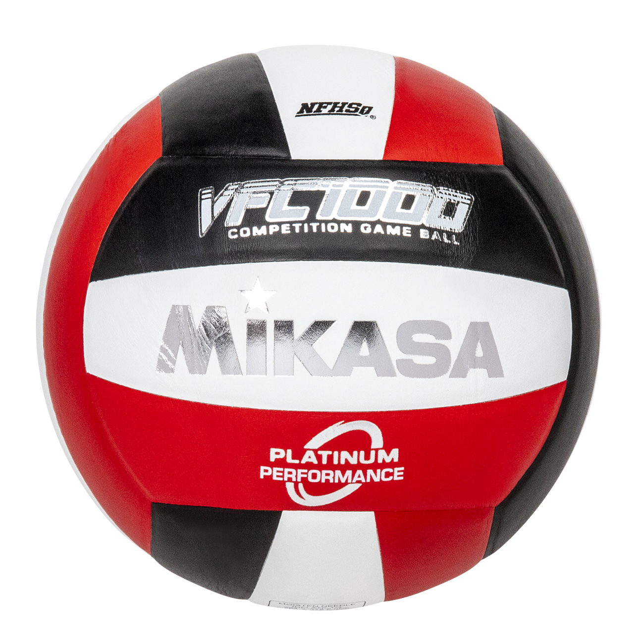 BALON VB MIKASA VFC1000-CAN #5 BCO/NEG/ROJ