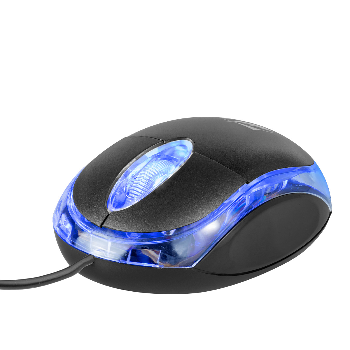 Mouse Alambrico Usb Green Leaf Con Luz Multicolor 800 Dpi 18-8620.