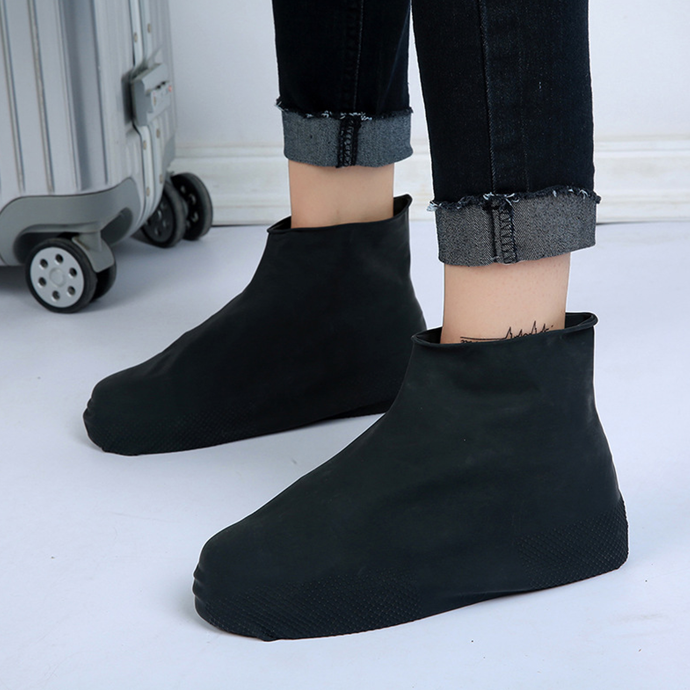 Protector Cubre Tenis Calzado de Lluvia Silicon Impermeable