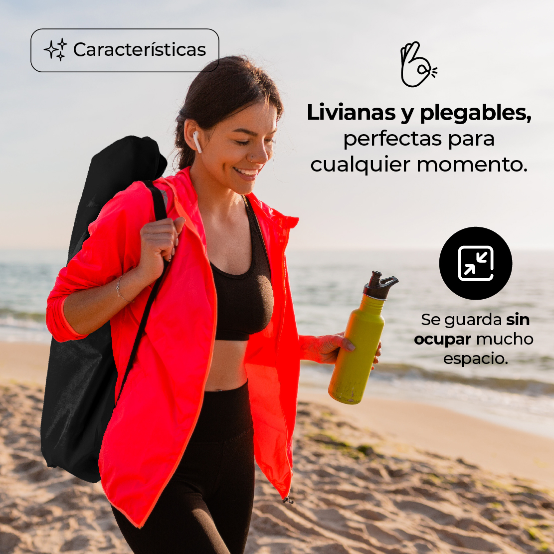 Sillas Plegables Para Camping Negra