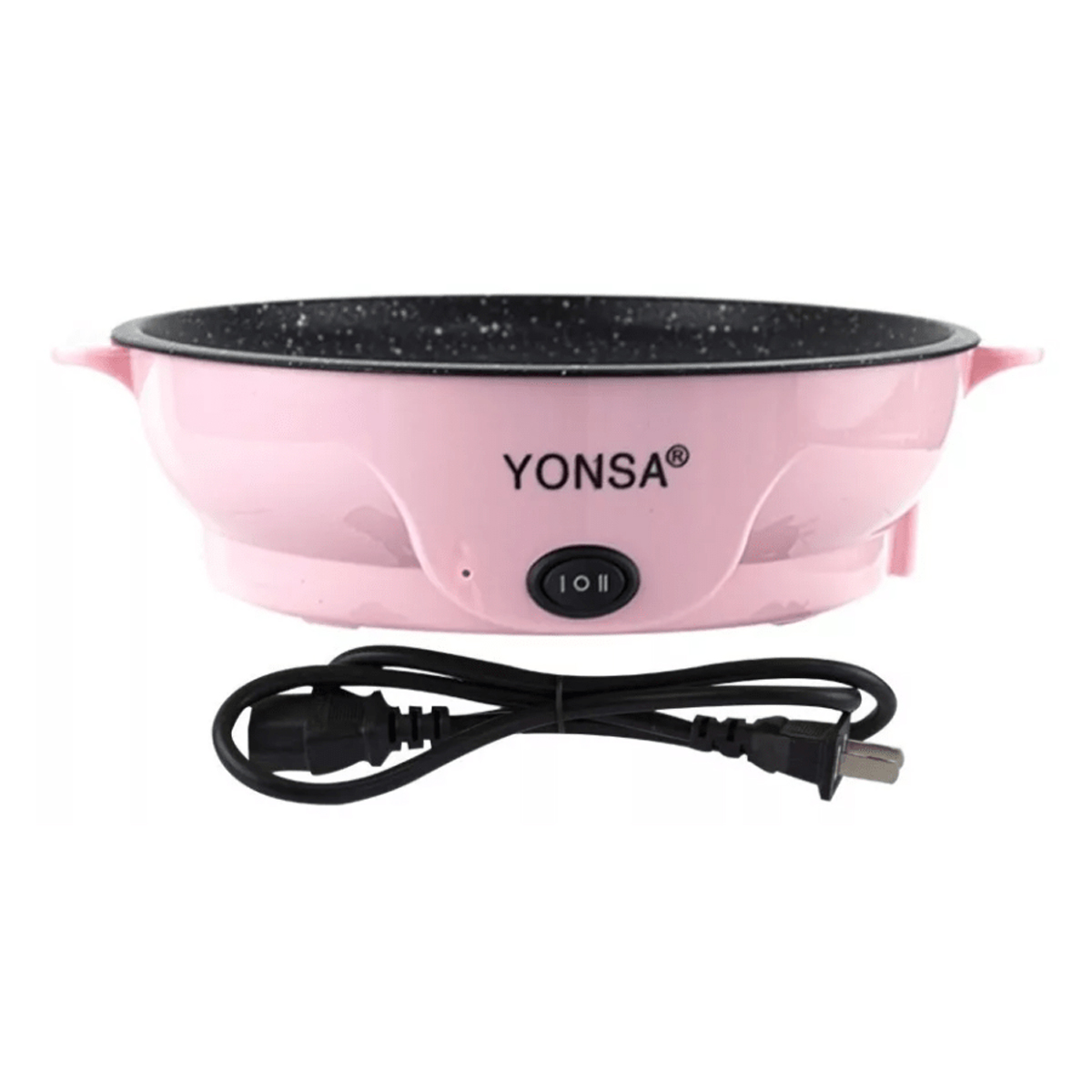 Sartén eléctrico antiadherente comida sana Blanco