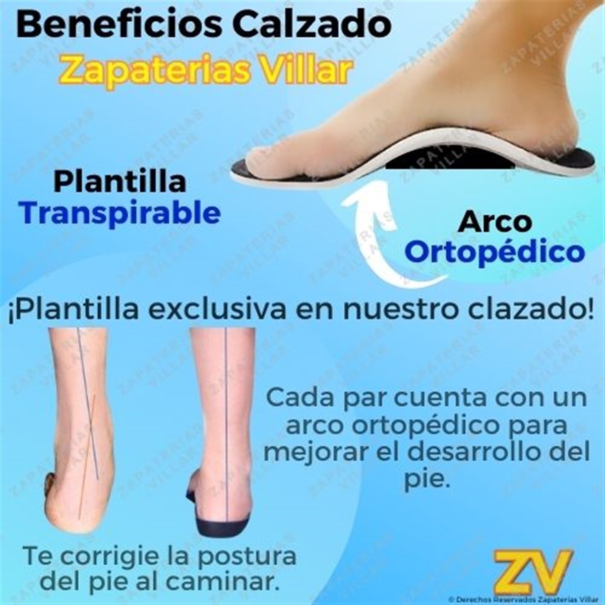 ZAPATO ESCOLARES YUYIN ARCO ORTOPEDICO COSIDO VELCRO 23300-N