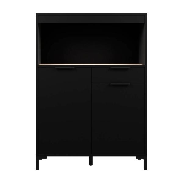 Alacena Night Negro - Kessa.