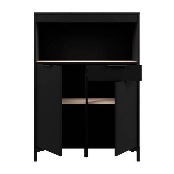 Alacena Night Negro - Kessa.