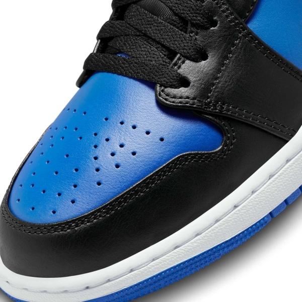 Tenis Air Jordan 1 Mid Black Royal Metallic DQ8426-042