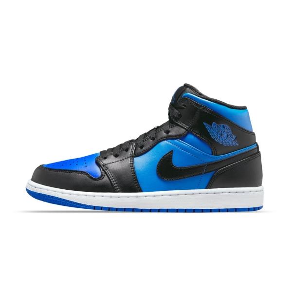 Tenis Air Jordan 1 Mid Black Royal Metallic DQ8426-042