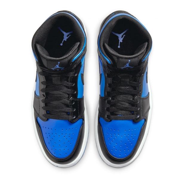 Tenis Air Jordan 1 Mid Black Royal Metallic DQ8426-042