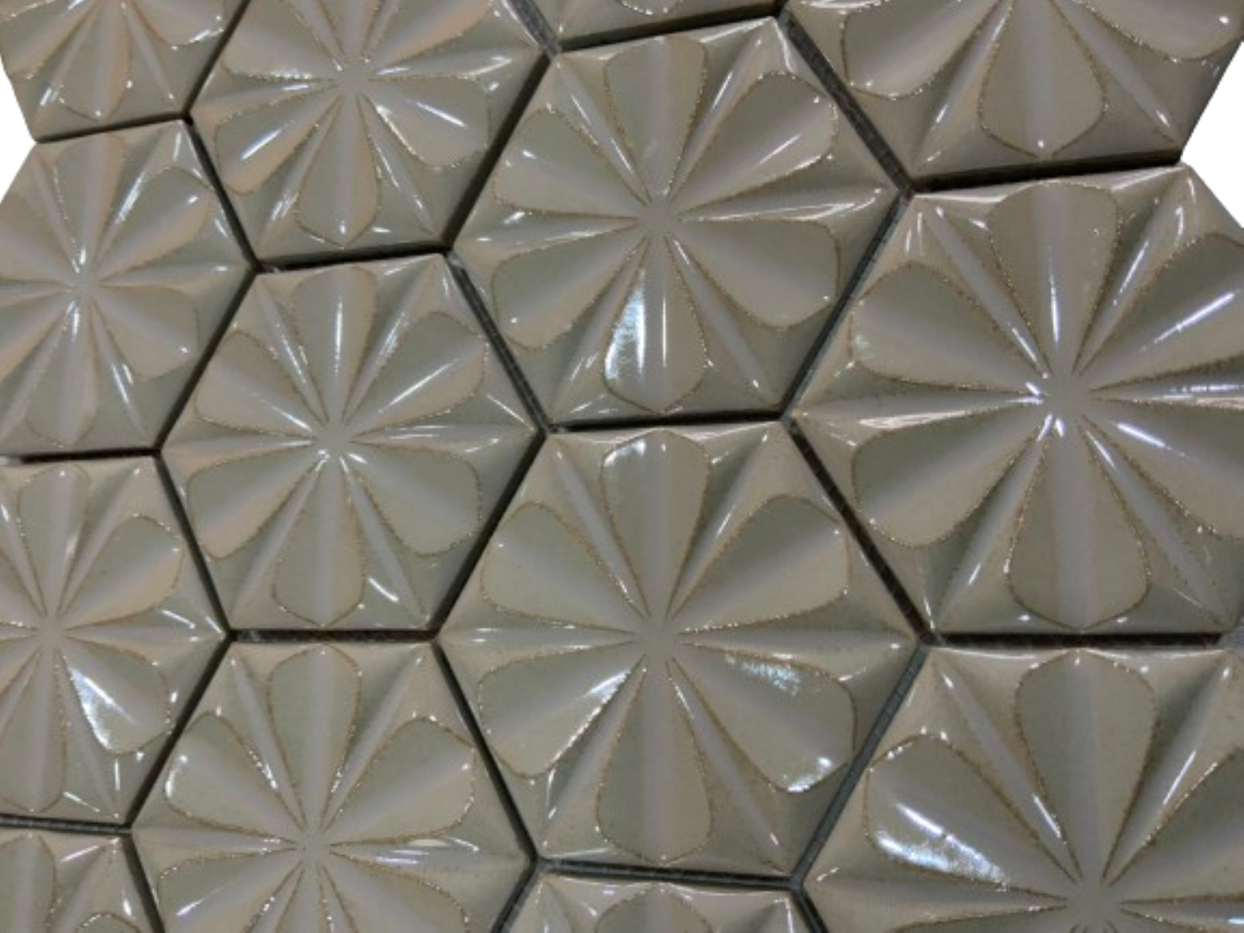 Malla Decorativa Fl-gr 26x30x.06  Cms Pack De 5 Pzs.