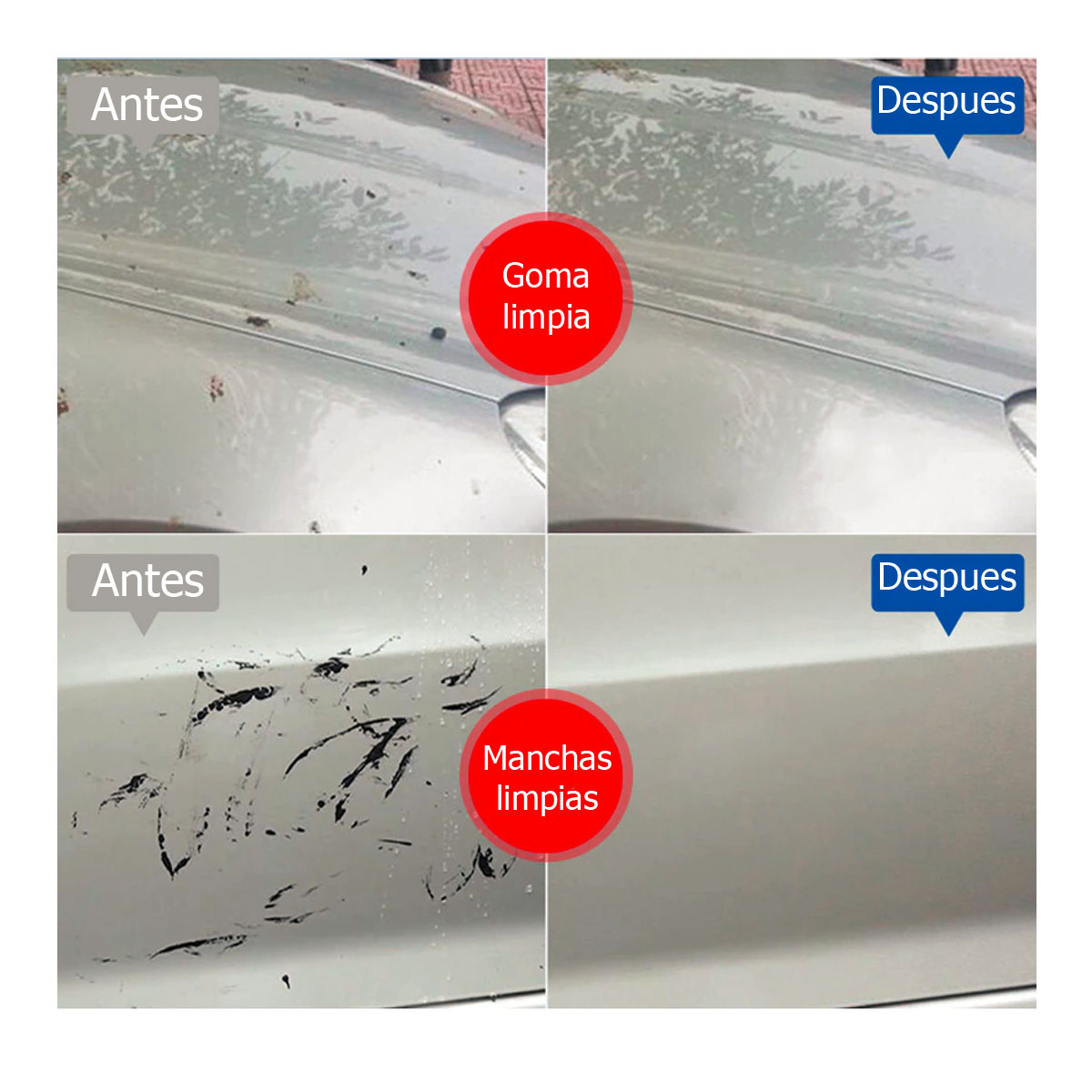 Barras Mágica Arcilla Para Limpieza De Coches Y Autos 3pzas