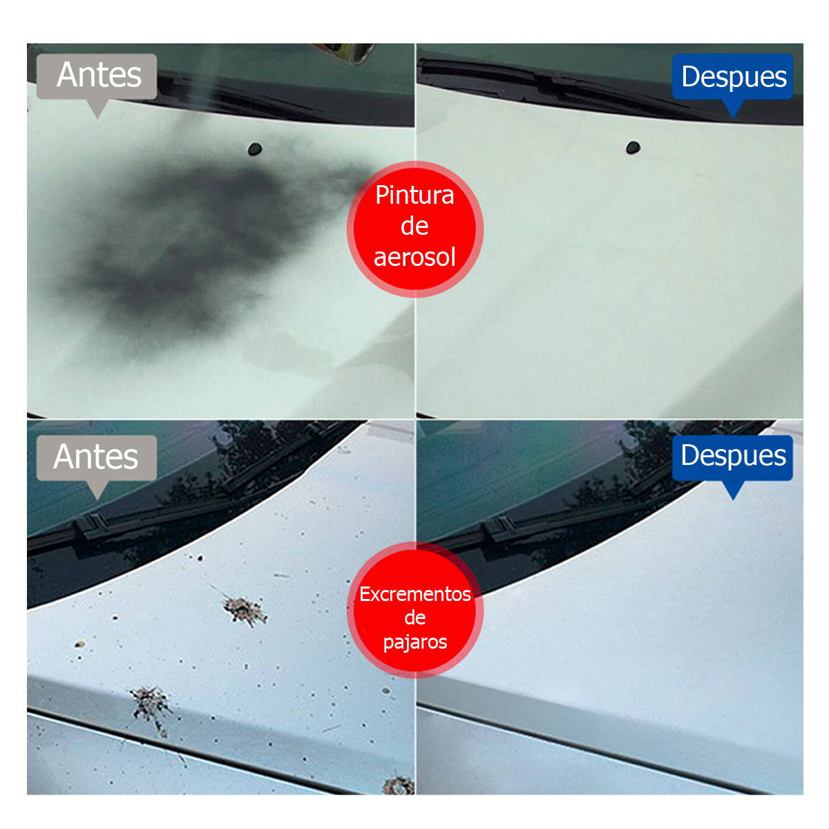 Barras Mágica Arcilla Para Limpieza De Coches Y Autos 3pzas