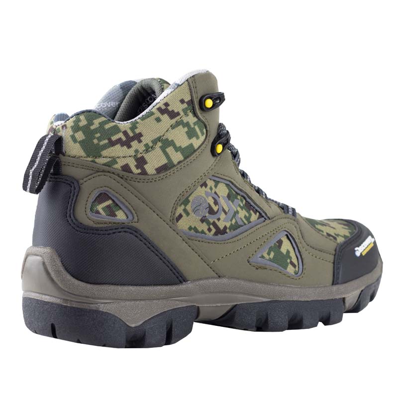 Botas Para Hombre Hiking Tipo Senderismo Discovery 1956 Verde Militar.