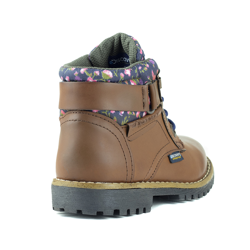 Botas Casuales Para Mujer Discovery Urbana 1980 Taupe Sintético Confort.