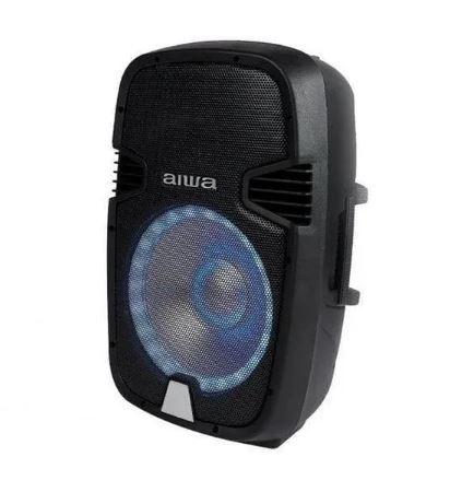 BOCINA 1000W CON TRIPIE, MICROFONO, LUCES LED + AUDIFONOS  GRATIS COMBO AIWA Awsp15tw.