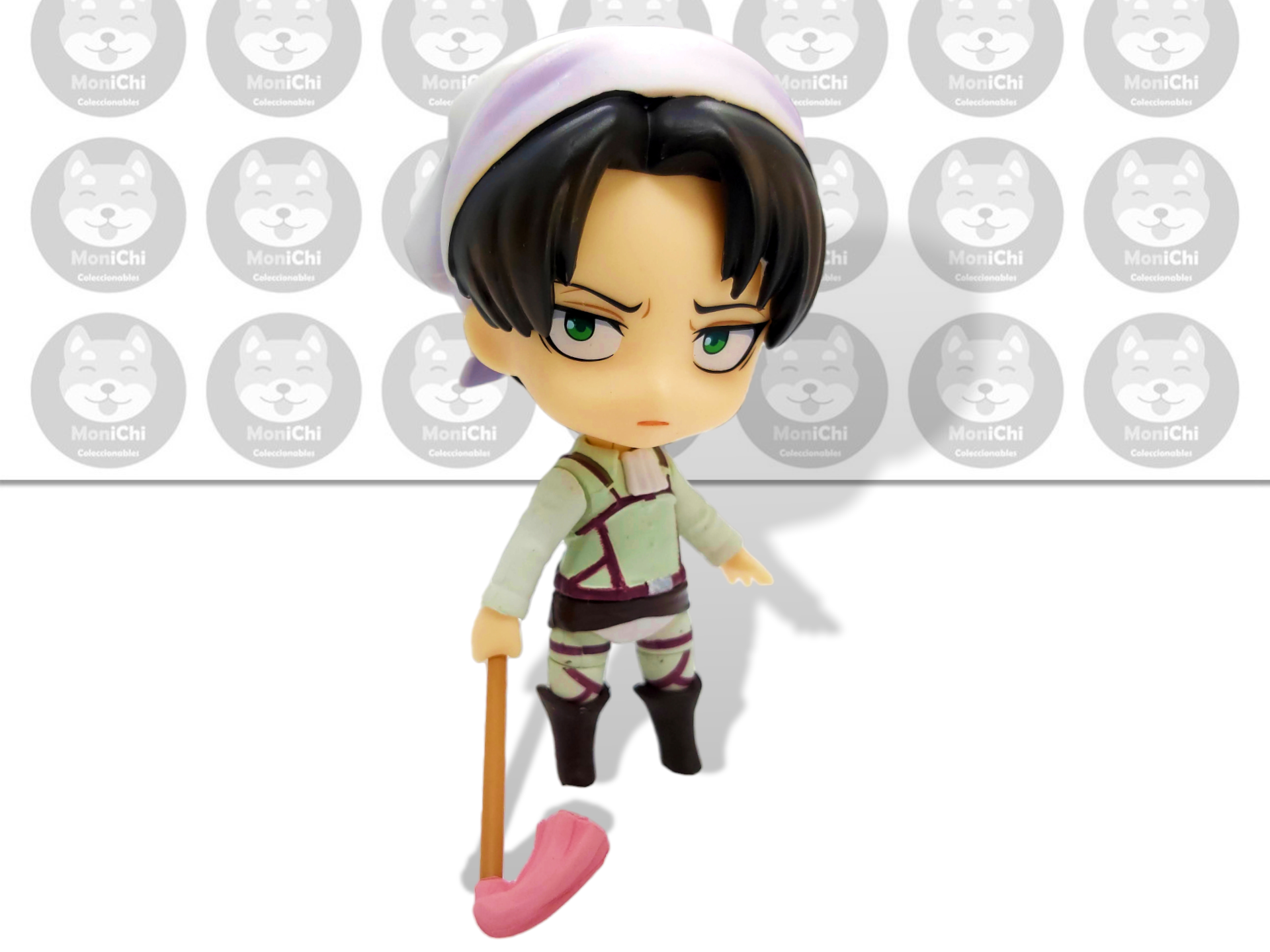 Levi Cleaning 417 Attack On Titan Shingeki Nendoroid Figura