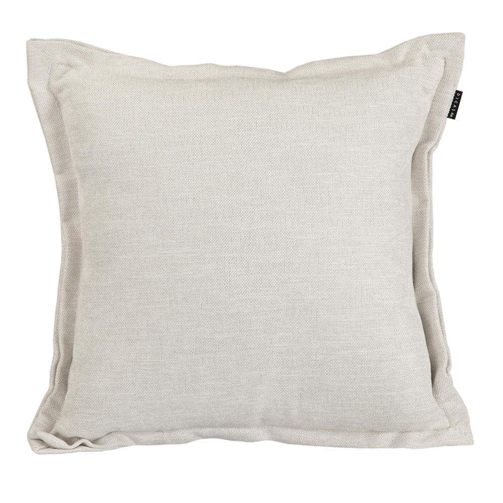 Cojin Decorativo Cuadrado Dicasa Niz Kappa Niza Beige Claro