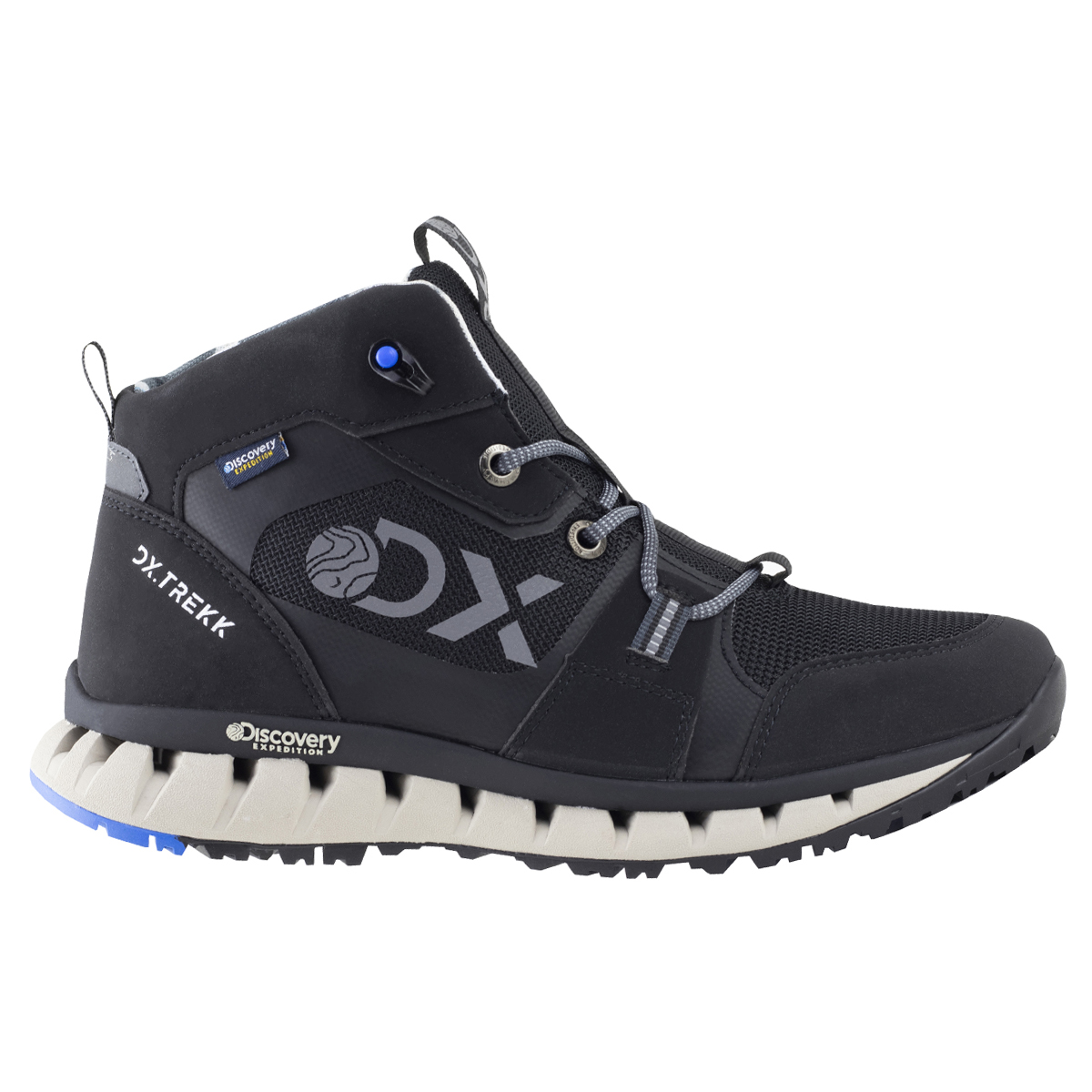 Botas Para Hombre Tipo Senderismo Discovery 2337 Negro Dx-Trekk Camping Aventura.