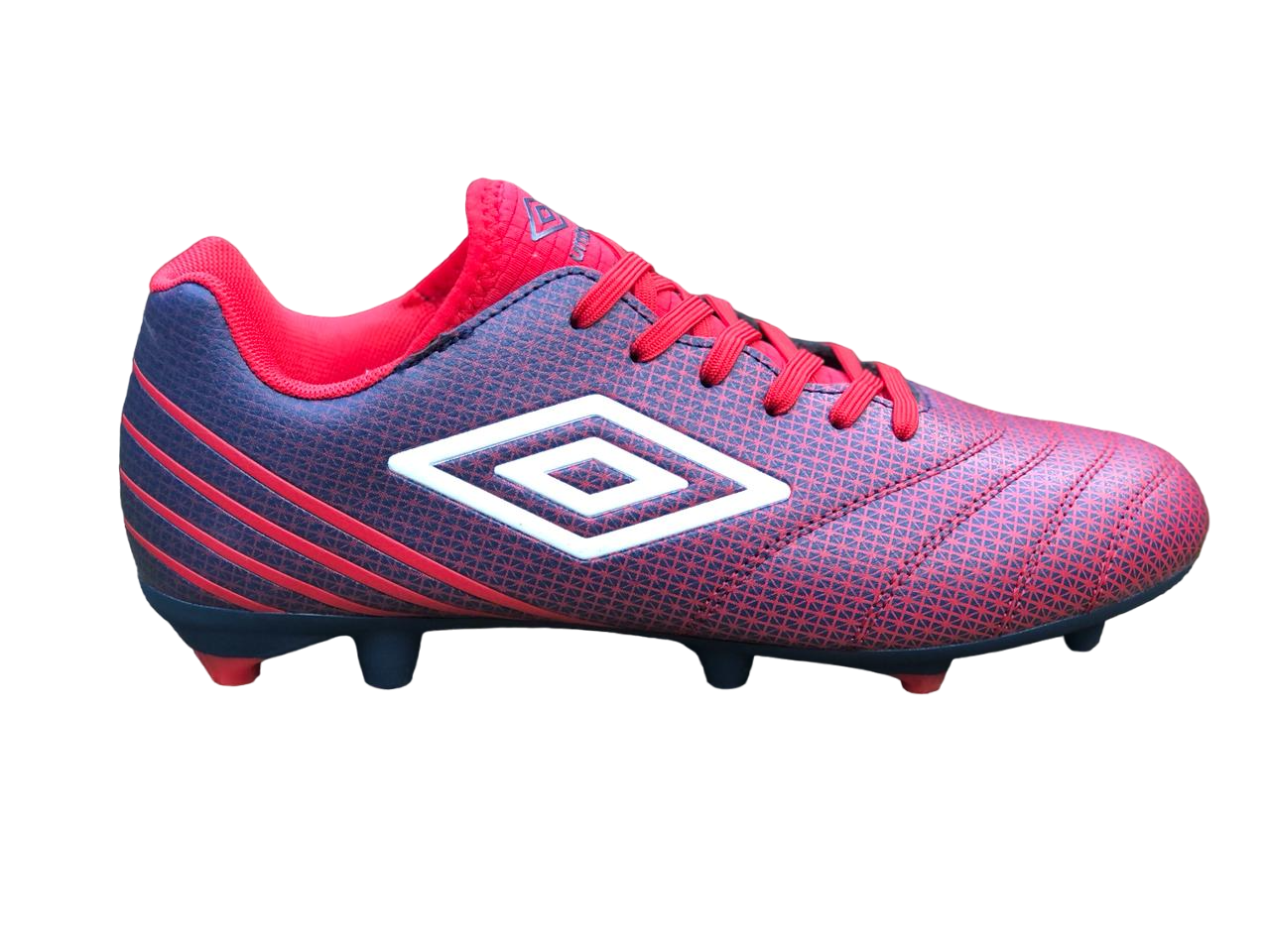 Tacos Fútbol Umbro Toccare IV FG Rojo Calzado Fútbol Pasto Natural