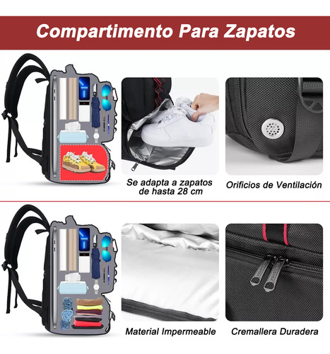 Mochila para zapatos hotsell