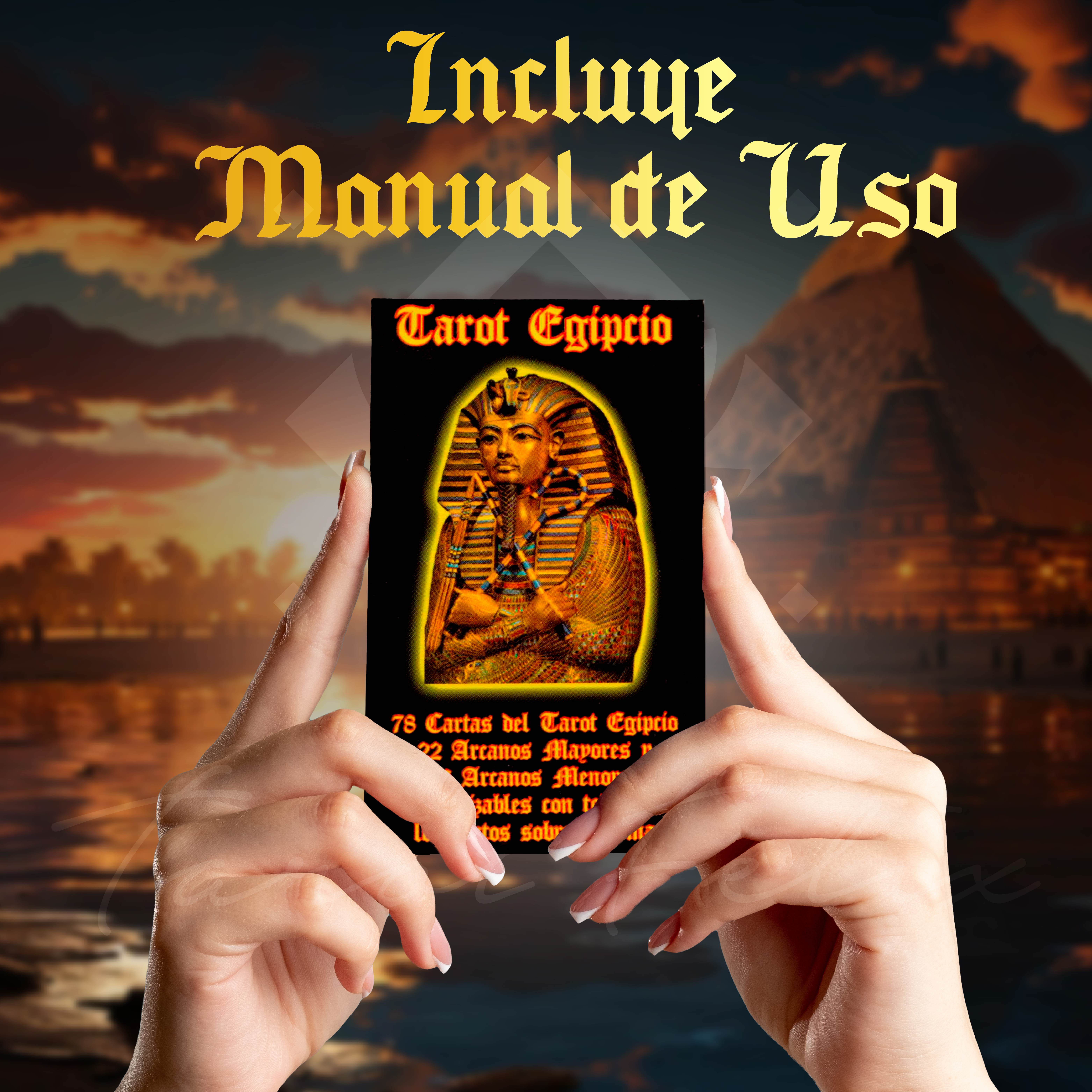 Baraja Tarot Egipcio 78 Cartas Conoce Tu Destino.