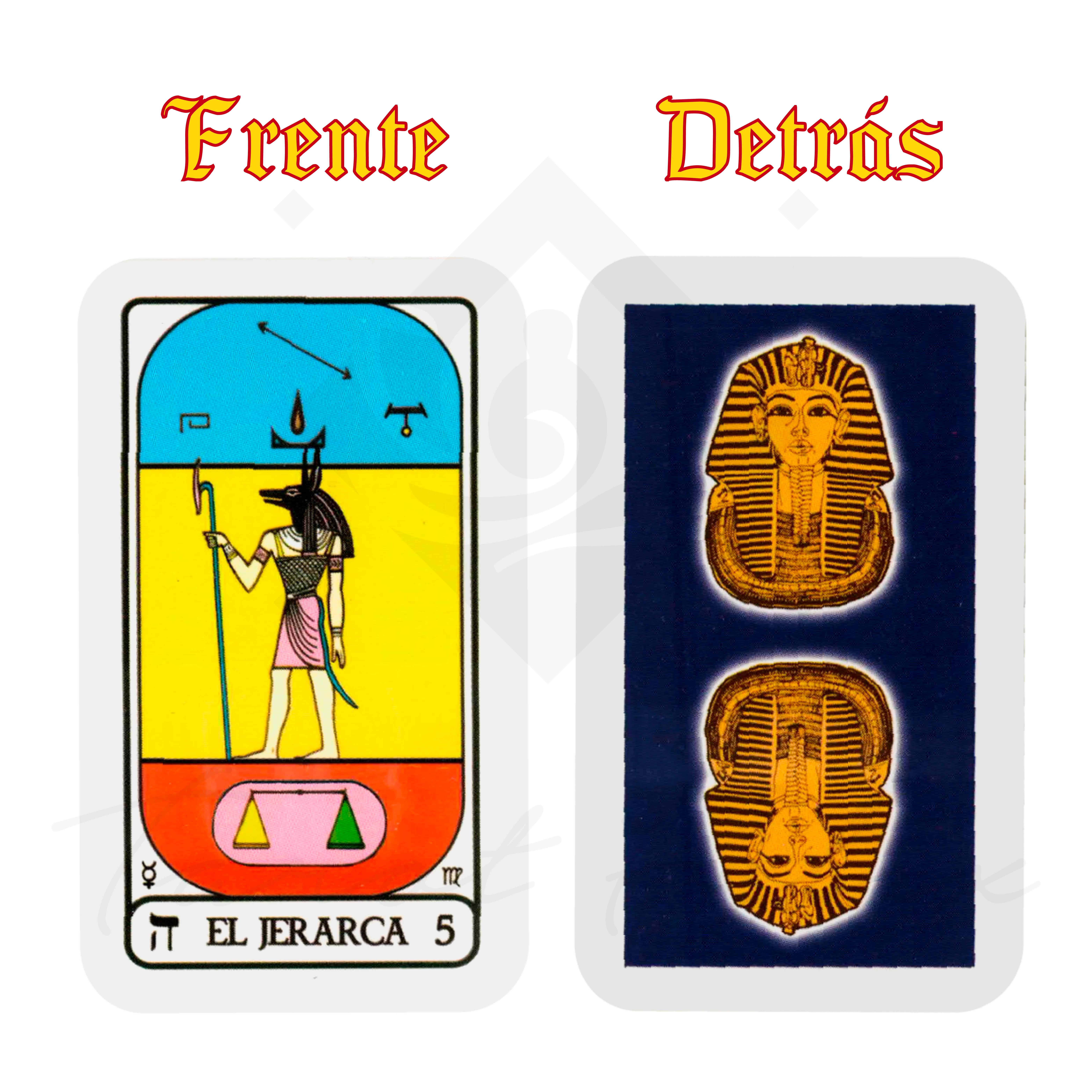 Baraja Tarot Egipcio 78 Cartas Conoce Tu Destino.