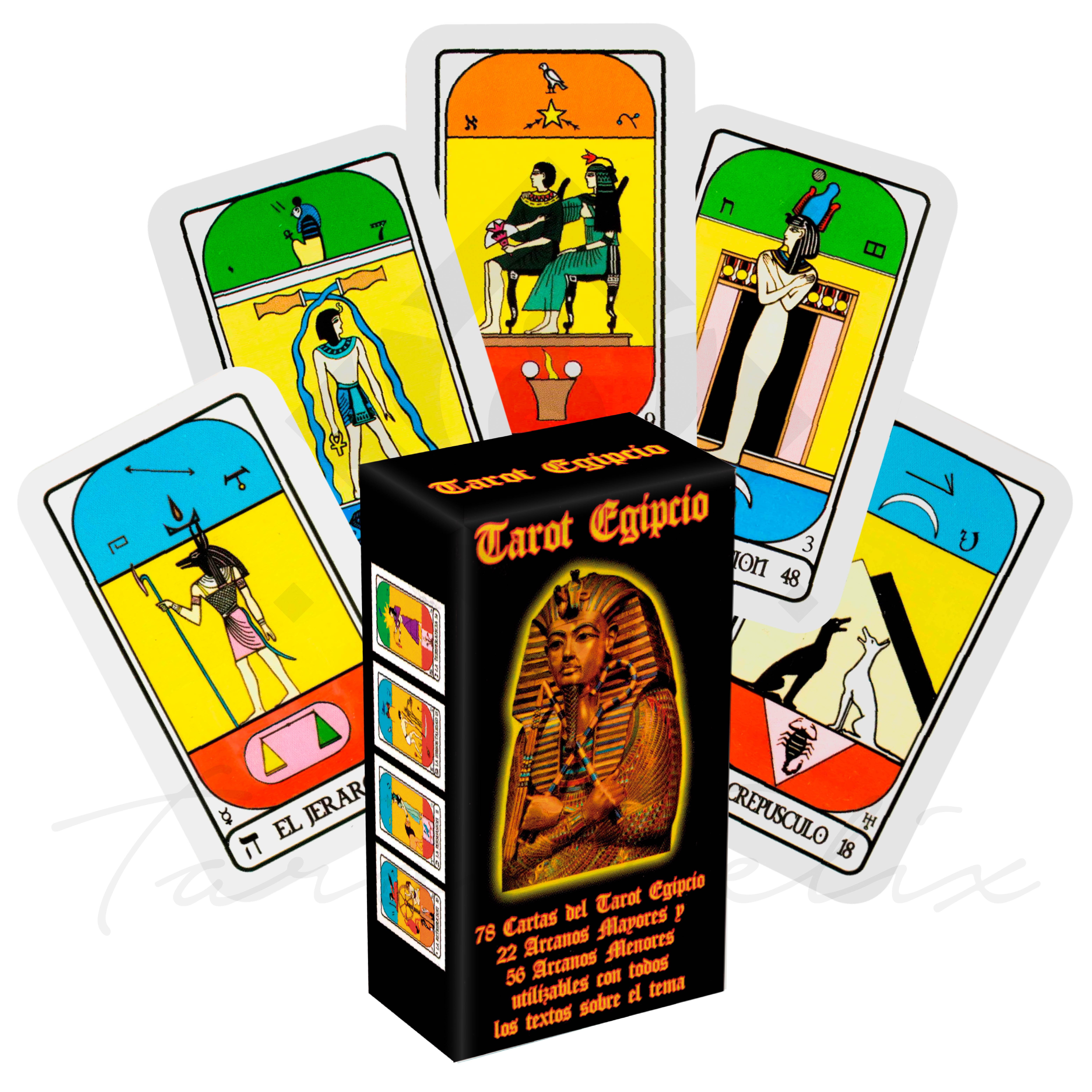 Baraja Tarot Egipcio 78 Cartas Conoce Tu Destino.