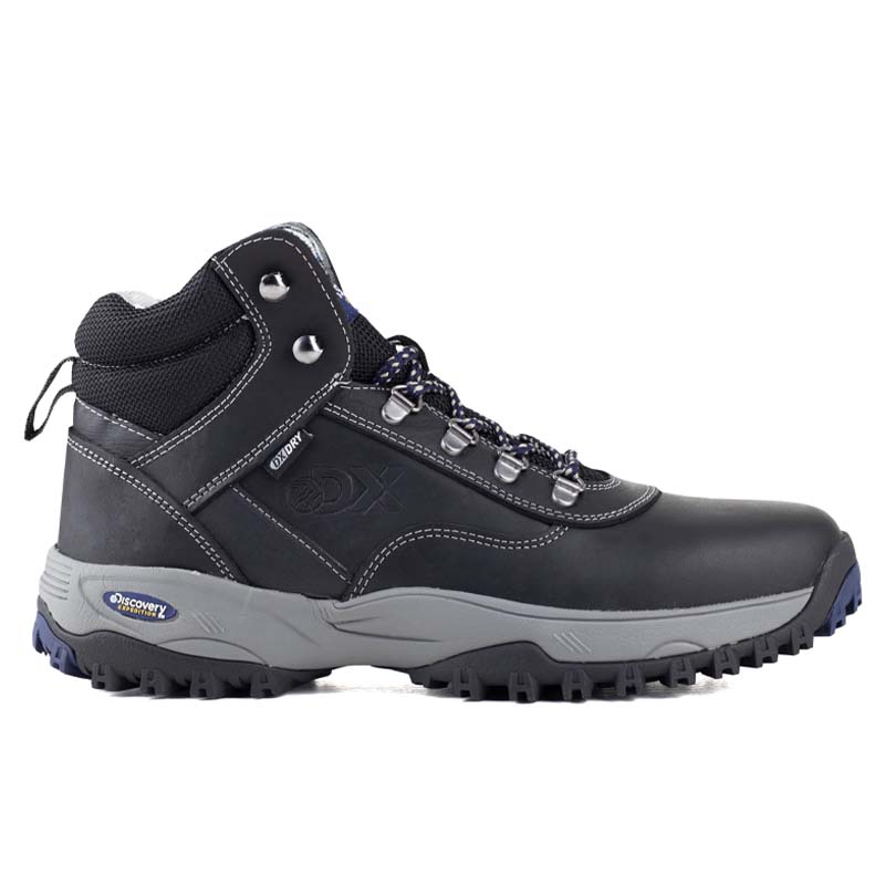 Botas Negras Montaña Camping Para Hombre Discovery 2083 Confort .